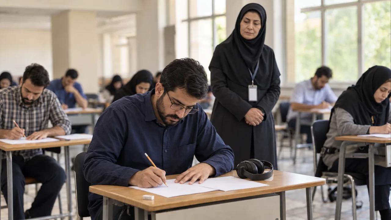نخستین دوره آزمون بسندگی زبان عربی تلمع برگزار شد
